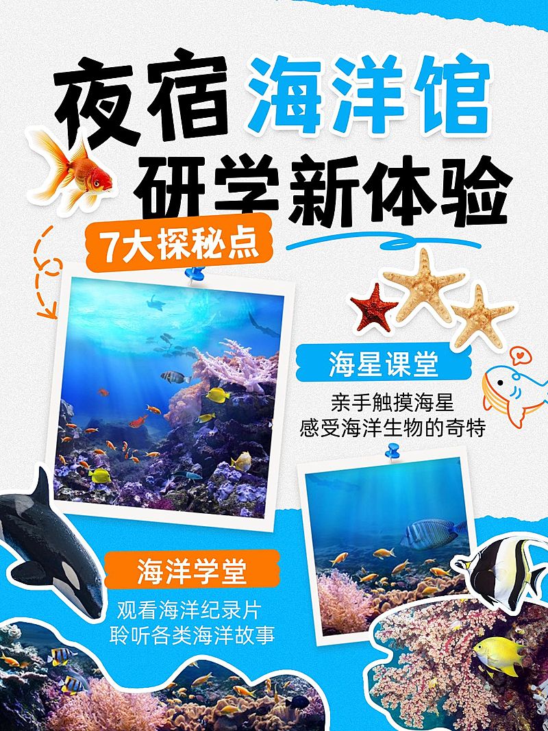 旅游游学攻略指南拼贴风小红书配图aigc