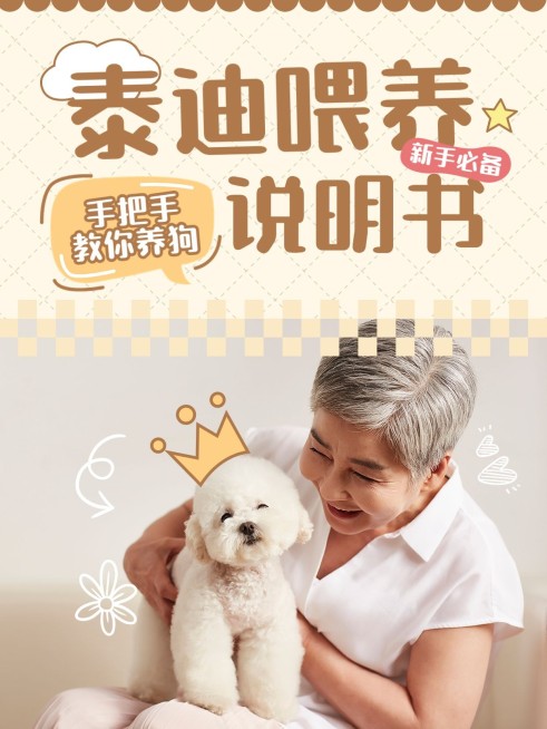 宠物狗狗知识科普套装小红书封面预览效果