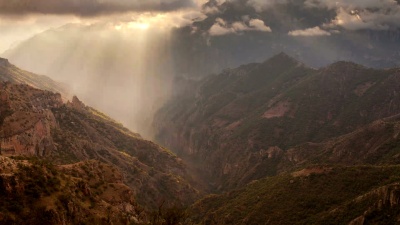 Barrancas del Cobre，Sierra madre，墨西哥