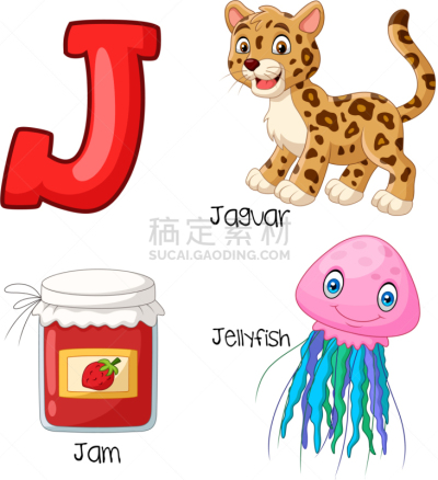 字母,英文字母J,可爱的,果冻,字母表次序,野生动物,果酱,猎豹,英格兰,哺乳纲