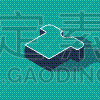 isometric t-shirt icon isolated on green