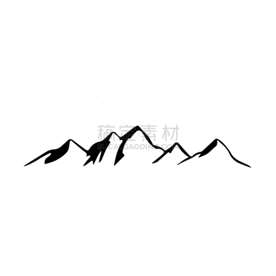 山,自然,矢量,野生植物,图像