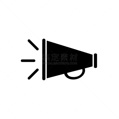 扩音器,计算机图标,白色背景,品牌名称,分离着色,传媒,管乐器,背景分离,扬声器