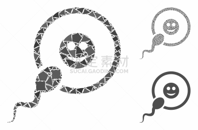 幸福,不规则的,人工授精,计算机图标,部分,一个物体,多样,构图,结合