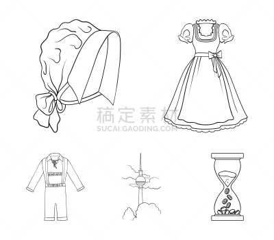 自然,蜘蛛网,德国,计算机图标,分离着色,轮廓,国内著名景点,衬衫,收集