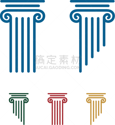 模板,矢量,品牌名称,绘画插图,稳定,数字10,柱子,法官,合法抗辩