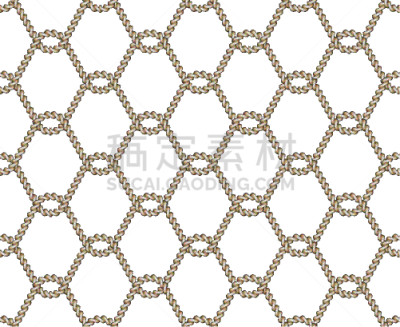 矢量,绳子,褐色,装饰品,四方连续纹样,循环的,灯心绒裤,钩针编织品,缠绕,写实