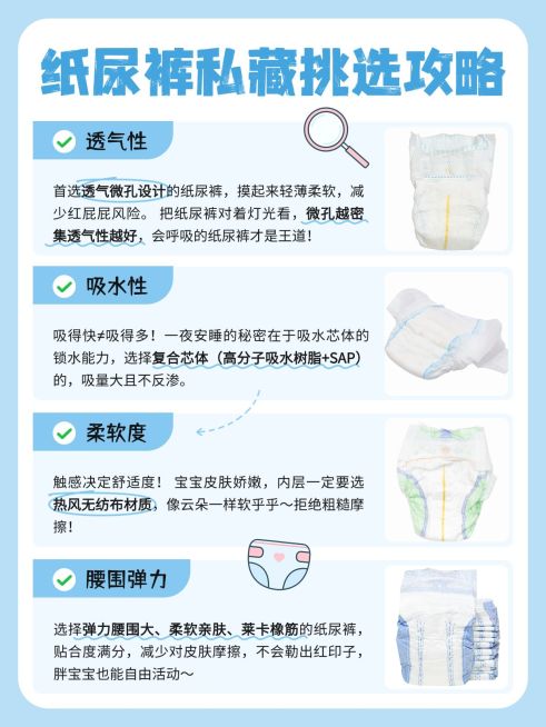 母婴攻略指南手帐风小红书配图预览效果