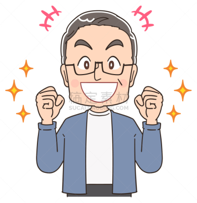 灰发,老年男人,蓝色,氦,表现积极,衣服