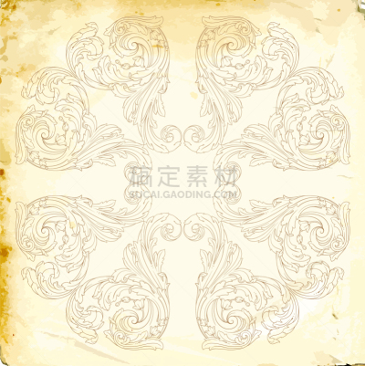 巴洛克风格,式样,化学元素周期表,华丽的,华贵,婚礼,复古