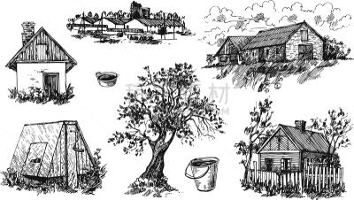 环境,农场,生物学,蔬菜,有机食品,乡村,韭,房屋,人类居住地,直的