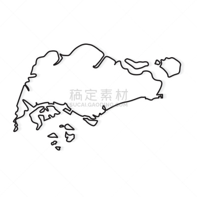 新加坡,抽象,黑色,波兰,现代,乡村风格,绘画插图,南,东