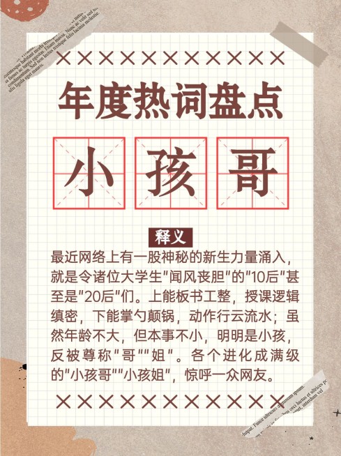 2024十大流行语发布年度盘点热词娱乐小红书封面配图预览效果