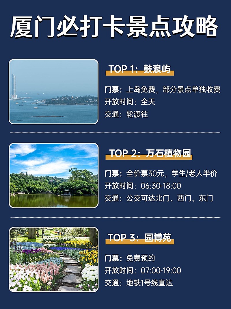 景区景点旅游攻略实景小红书封面