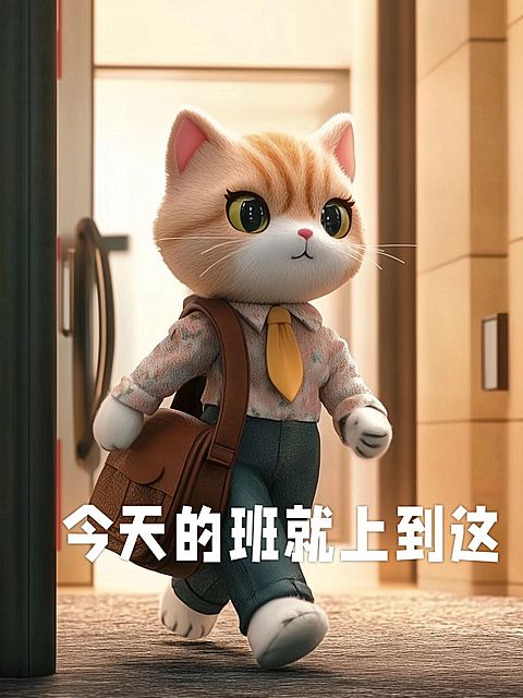 趣味动物表情包小红书封面aigc