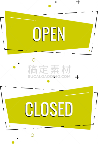 文字,开着的,关闭的,传媒,矢量,忠告,商务,布置