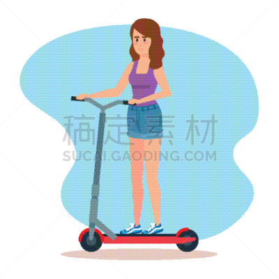 女人,个人机动车,多代家庭,制造机器,迅速,技术,图像,自行车,手推脚踏车,休闲