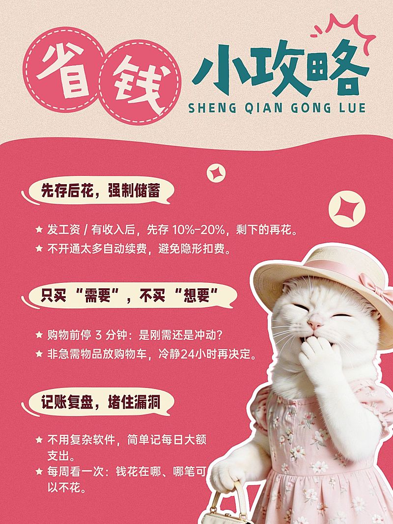 知识付费省钱小功略meme梗图小红书配图