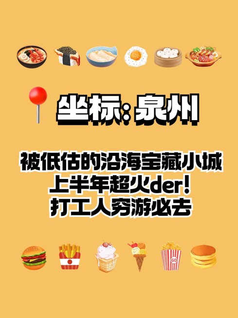 旅游城市推荐安利emoji小红书封面aigc预览效果