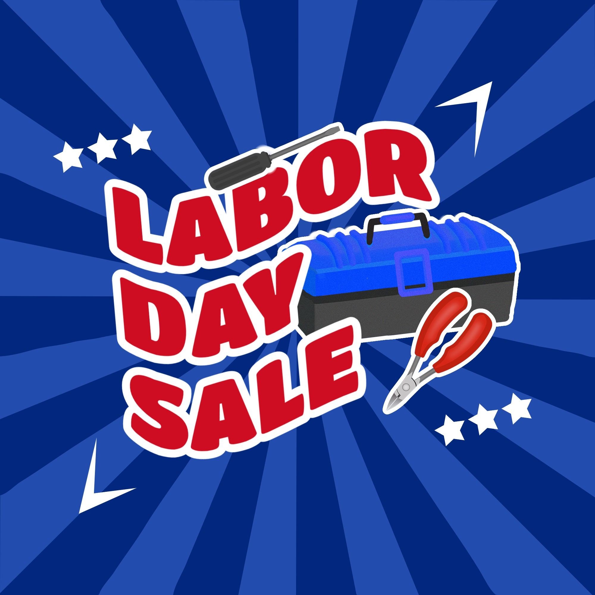 Labor Day Sales Templates insMind Ecommerce Product Image