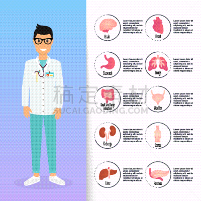 人,里面,手术衣,分离着色,白色,生物学,制服,健康保健,矢量