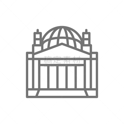 柏林,国际著名景点,德国,线图标,线条,简单,城门,细的,建筑,欧洲
