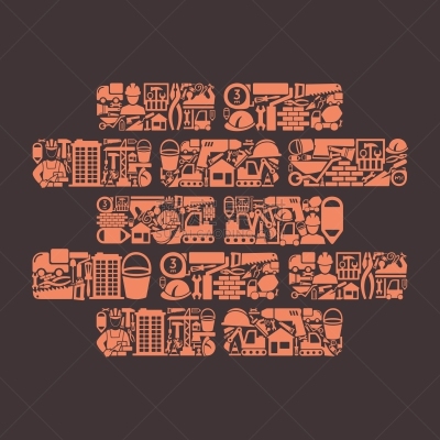 砖,图标,古老的,水泥,图像,建筑业,涂料,矢量,几何学
