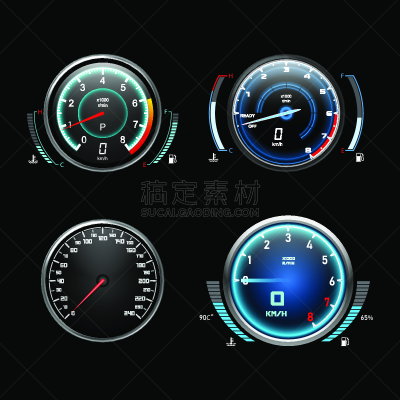 汽车,速度计,仪表板,燃油测量表,数字化显示,紧迫,自动的,生物燃料,背景分离,照明设备