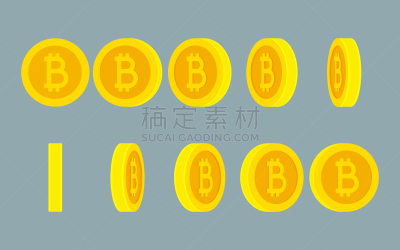 床单,比特币,GIF动图,卡通,商务,脚踏车,网络空间,丰富,转,行动
