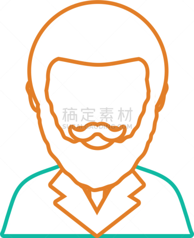 图像,计算机图标,职权,陪审员,男人