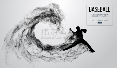 抽象,棒球运动员,投手,活力,品牌名称,运动场,全垒打,户外,剪影,击打