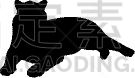 白色,黑色,虎,野生动物,猎豹,狮子,彪马,哺乳纲,动物,剪影