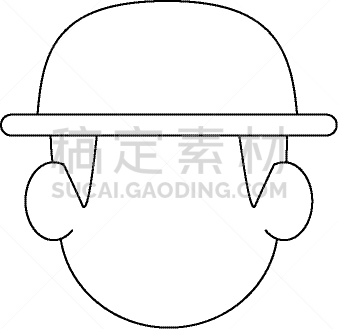 男人,人的脸部,卡通,商务,人,概念,肖像,图像,违约,复古
