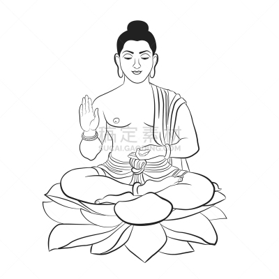 印度教,佛,图标,唐卡,华丽的,泰国,自然美,着色