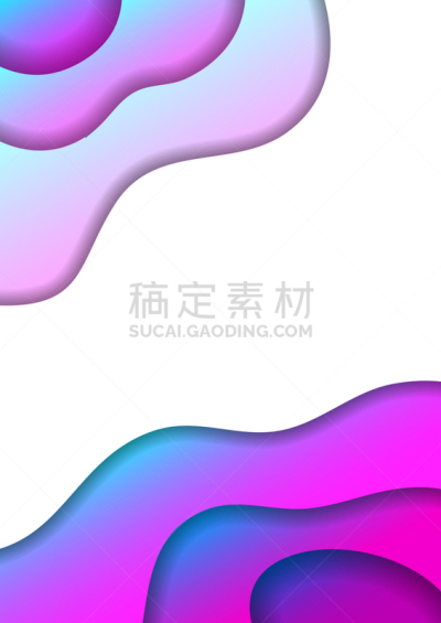 三维图形,蓝色,纸,垂直画幅,山,横截面,明亮,形状,几何形状