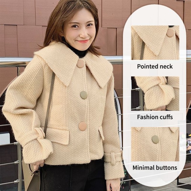 简约秋冬跨境电商服装女装细节展示拼图主图/直通车预览效果