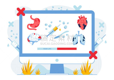 健康保健,危险,绘画插图,人,平坦的,注射器,警告标识,暴力,溃疡,有序
