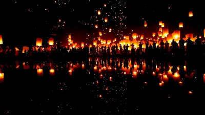 天灯莱克拉通传统节日。