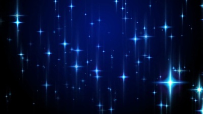 圣夜[循环]上的星星闪光