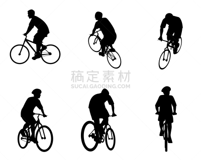数字6,骑自行车,白色,脚踏车,人,专业人员,男人,布置,休闲,行动
