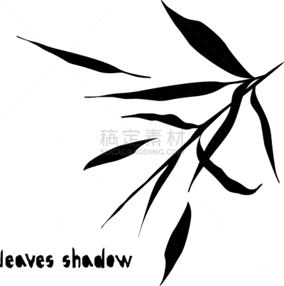 阴影,叶子,式样,黑色,卷着的,健康保健,纺织品,球座,现代,剪影