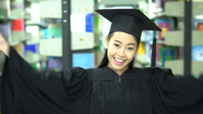 亚洲大学成功学生毕业女性