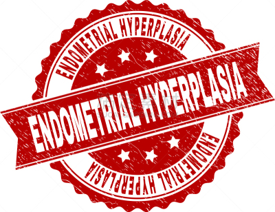 Endometrial,海豹,纹理效果,摇滚乐,橡皮章,风险,健康保健,红色,增生,生病