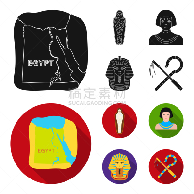 黄金,埃及,平衡折角灯,防护面罩,分离着色,坟墓,木乃伊化的,男人,收集