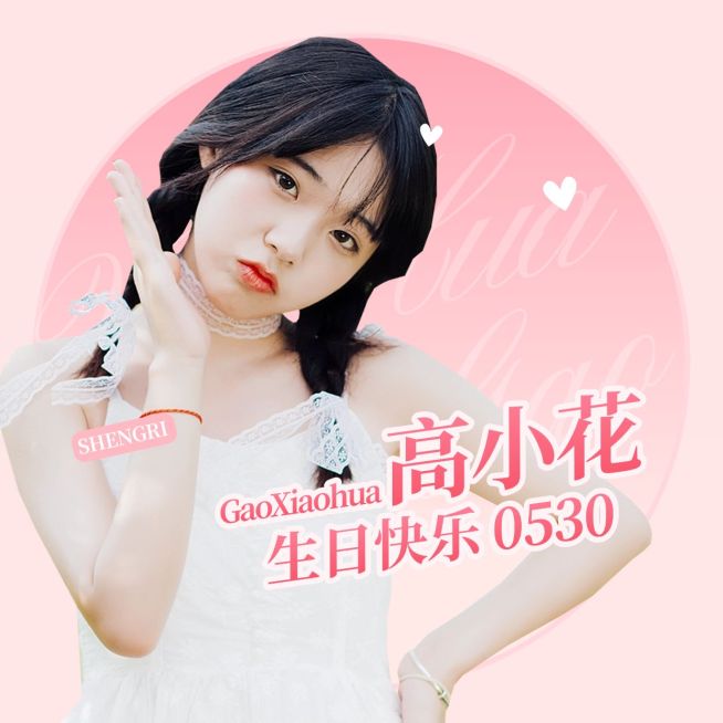 饭圈明星粉丝应援头像预览效果