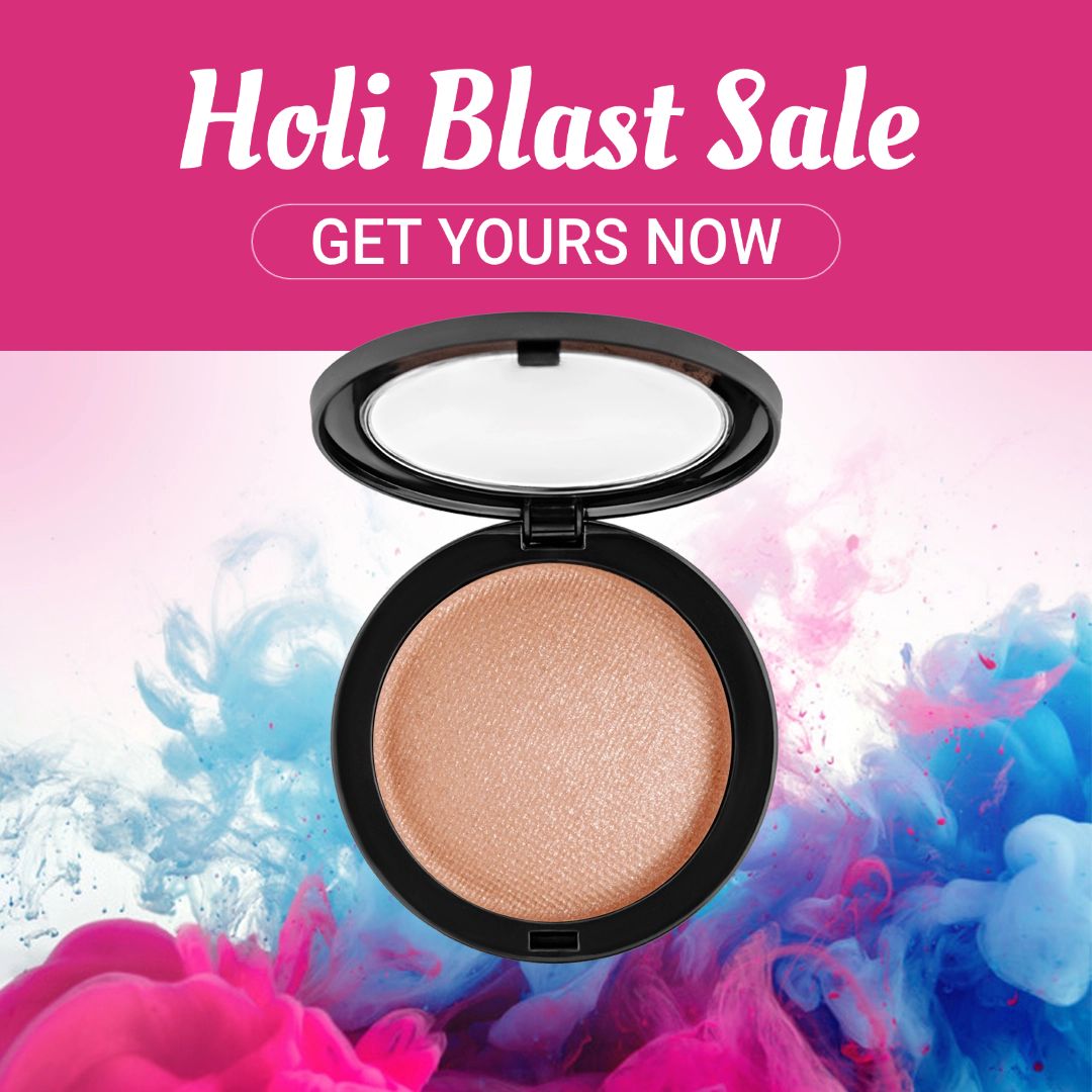 Holi Festival Beauty Makeup Product Sales Instagram Post Image