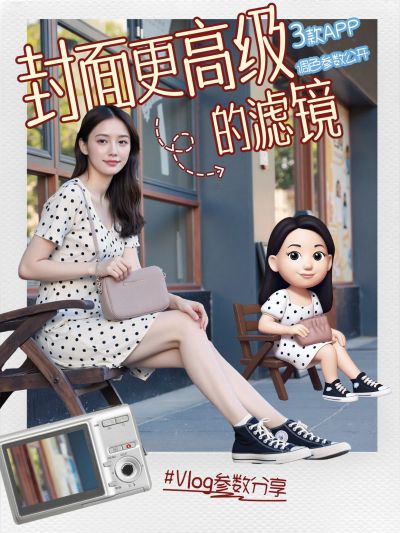 大字emoji人像小红书封面视频分享封面aigc