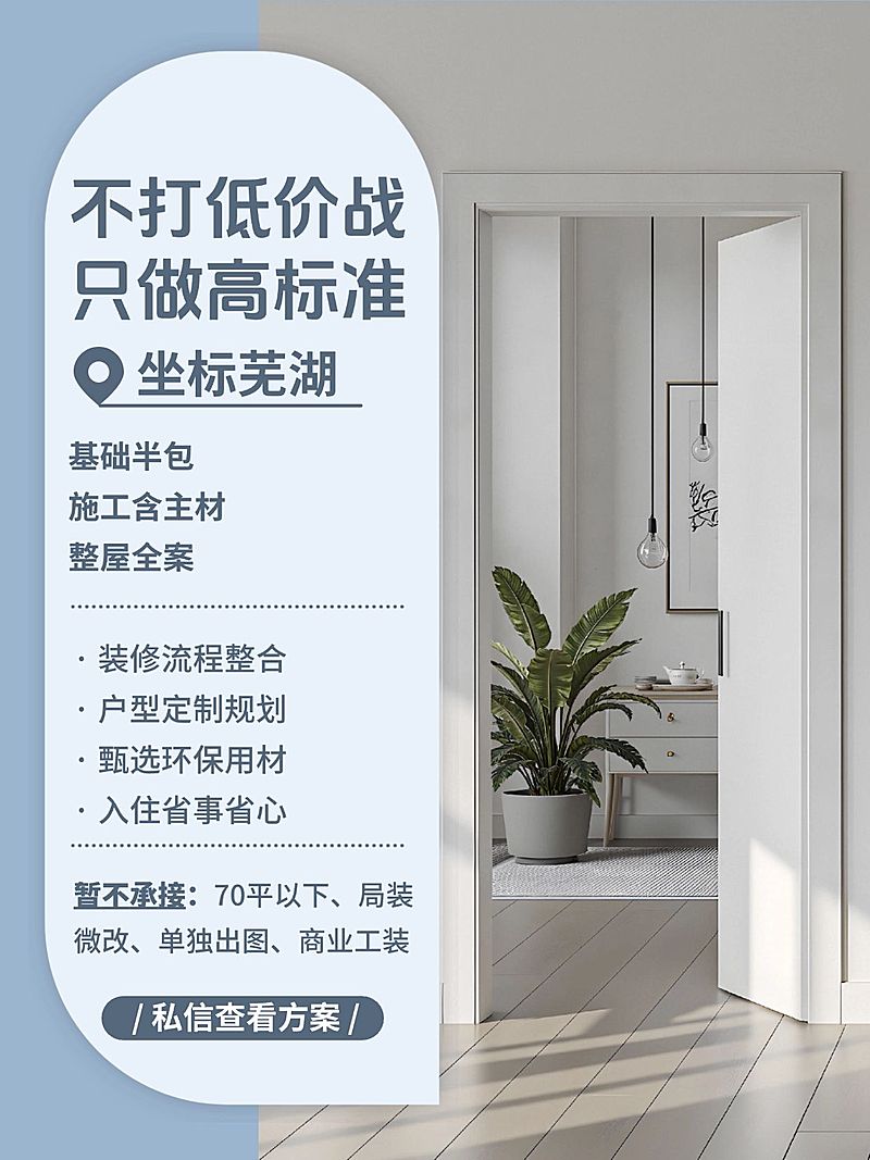 家居家装服务流程介绍拼图小红书封面