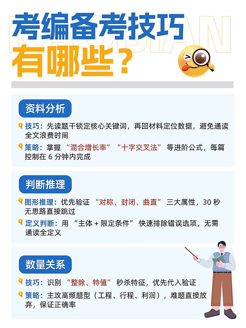 教育培训职业教育考编备考攻略分享小红书配图