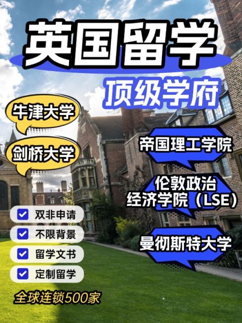 教育留学机构咨询实景排版小红书套装小红书封面预览效果